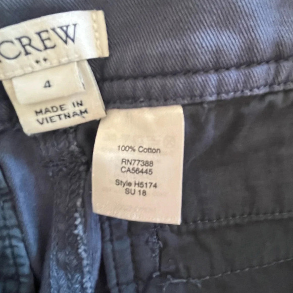 J Crew Smoky Blue Khakis Women’s size 4 - Picture 14 of 14